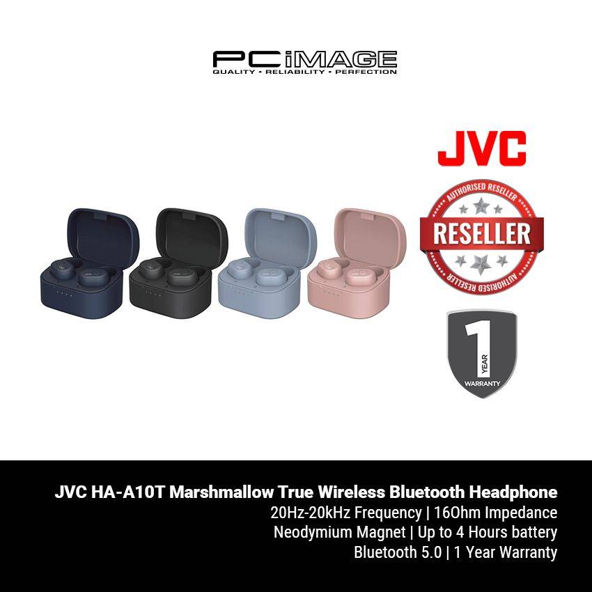 JVC HAA10T Marshmallow True Wireless Bluetooth Headphone PC Image
