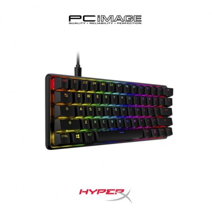 HyperX Alloy Origins 60 Mechanical Gaming Keyboard Red Switches (HKBO1S-RB-US/G)