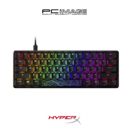 HyperX Alloy Origins 60 Mechanical Gaming Keyboard Red Switches (HKBO1S-RB-US/G)