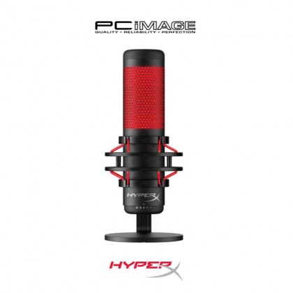 HyperX QuadCast USB Condenser Gaming & Streaming Microphone For PC, PS4, Mac (HX-MICQC-BK)