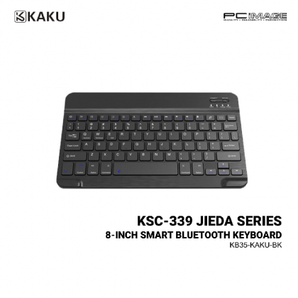 KAKU KSC-339 Jieda 8" Smart Bluetooth Keyboard - Black