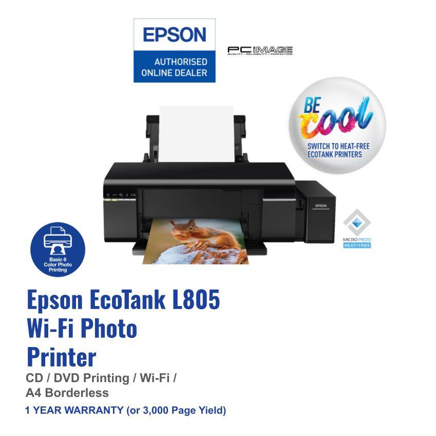 Epson L805 WiFi Photo Ink Tank Printer