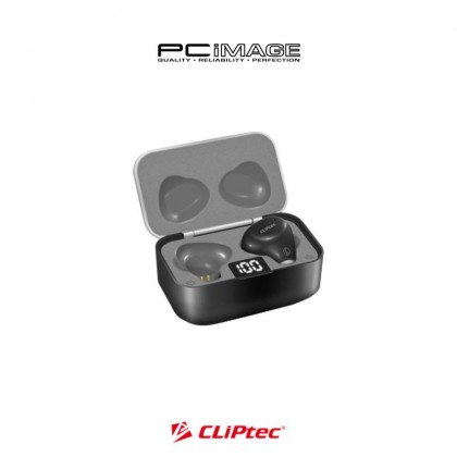 CLIPTEC BTW380 Bluetooth Touch Control Digital TWS Earphone