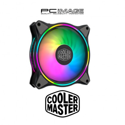 COOLER MASTER MASTERFAN MF120R HALO 3 IN 1 RGB LIGHTNING FAN WITH CONTROLLER