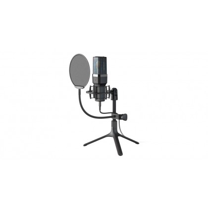 YANMAI Micpro X1 Mic Live Broadcast Cardioid Microphone - Black