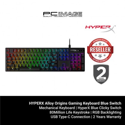 HYPERX Alloy Origins Gaming Keyboard Blue Switch HYPERX Alloy Origins Gaming Keyboard Blue Switch