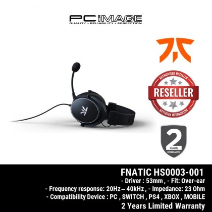 FNATIC GEAR REACT ESPORTS PERFORMANCE HEADSET