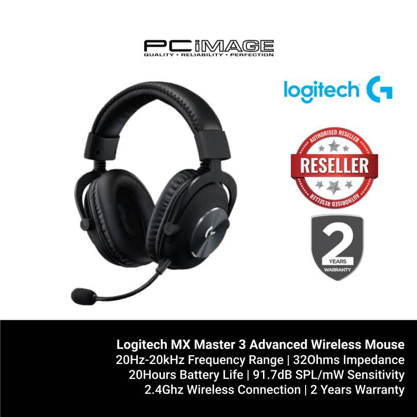 LOGITECH G Pro X Wireless Gaming Headset PC Image