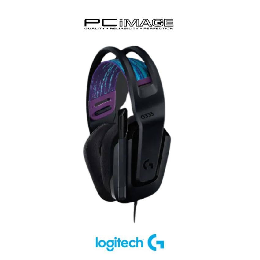 Logitech G335 Lightweight Wired Gaming Headset with Flip to Mute