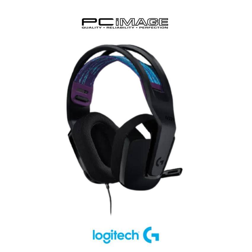 Logitech G335 Lightweight Wired Gaming Headset with Flip to Mute