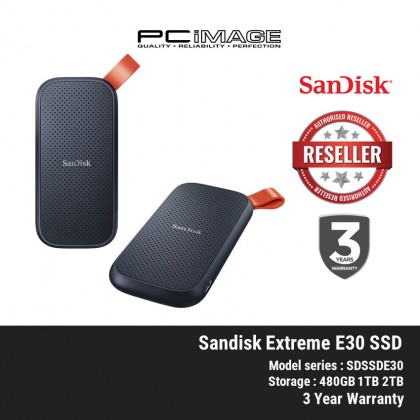 SANDISK PORTABLE SSD E30 480GB/ 1TB/ 2TB