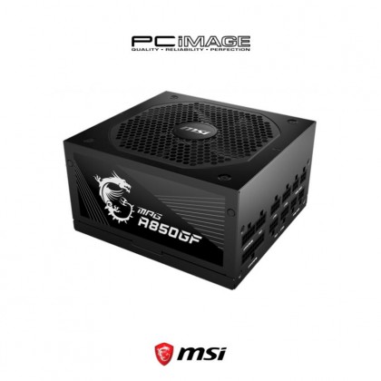 MSI MPG A850GF 850W 80Plus Gold Power Supply MSI MPG A850GF 850W 80Plus Gold Power Supply