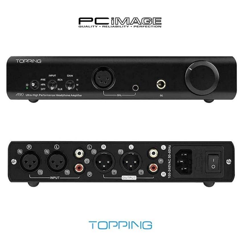 Topping A90 Hifi Headphone Amplifier / Preamplifier Balanced Output