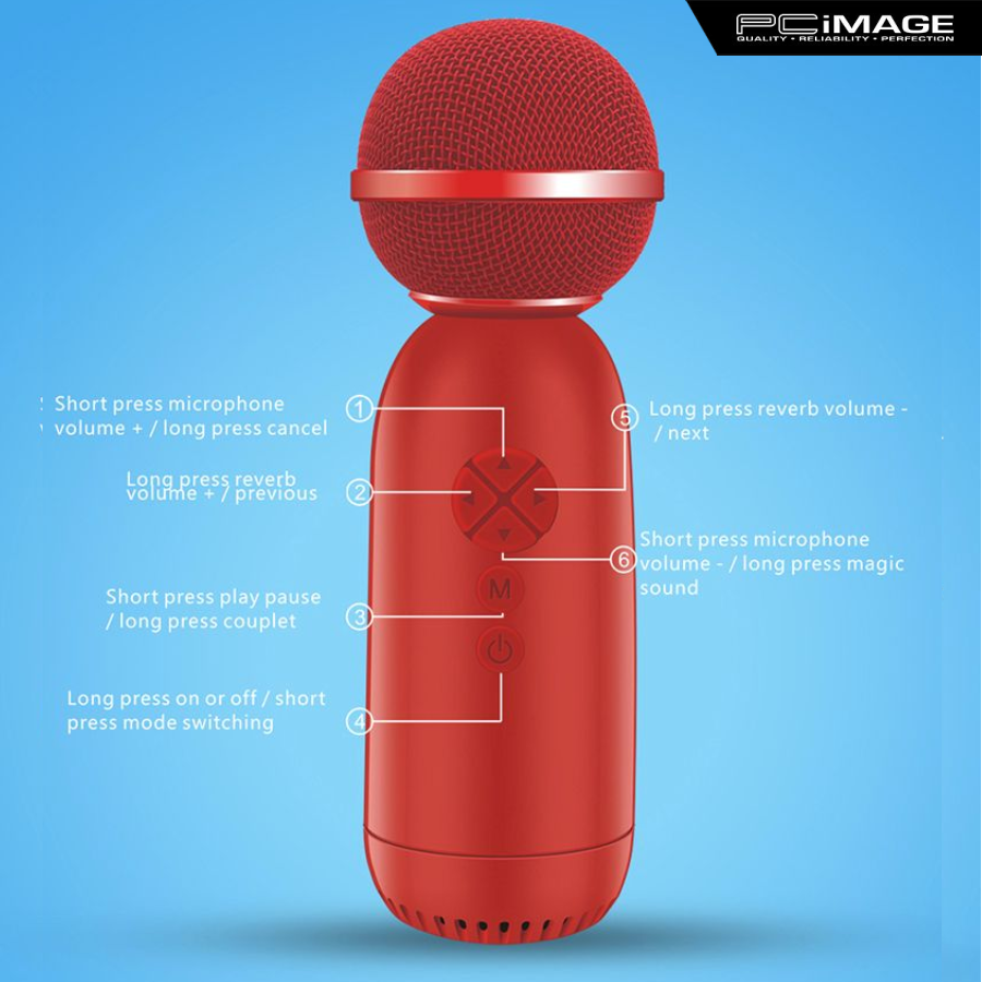 LY168 Wireless Bluetooth Microphone PC Image