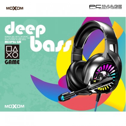 MOXOM MX-EP26 RGB Turbo Gaming Headset 2M Black