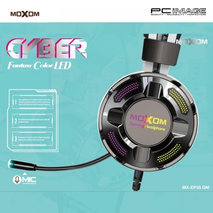 MOXOM MX-EP35 GM Cyber Gaming Headset 2.2M Black