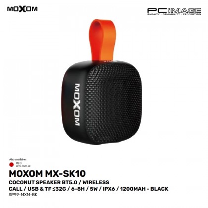 MOXOM MX-SK10 Bluetooth Stereo TWS Waterproof Wireless Speaker