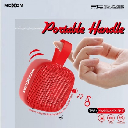 MOXOM MX-SK10 Bluetooth Stereo TWS Waterproof Wireless Speaker