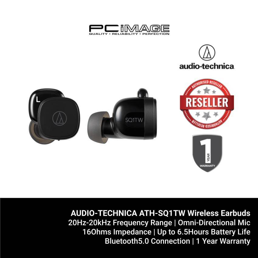 AUDIOTECHNICA ATHSQ1TW Wireless Earbuds PC Image