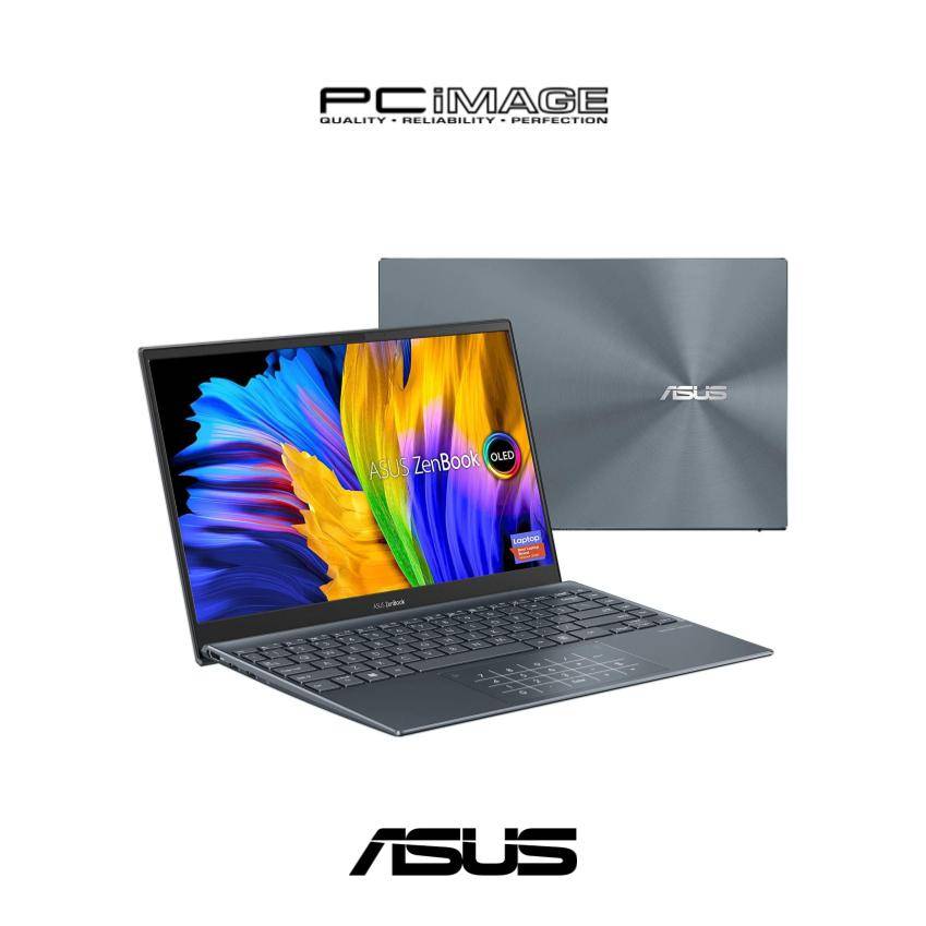 ASUS Zenbook OLED 13 (UX325E-AKG702WS) 13.3" Laptop Pine Grey | PC Image