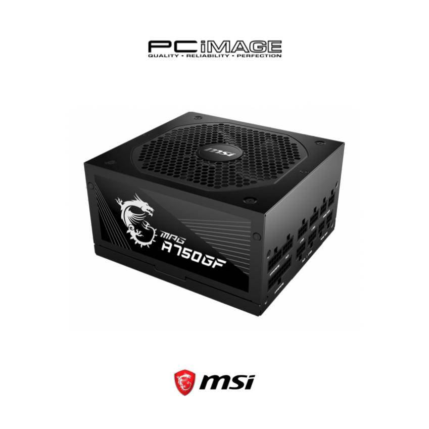 MSI MPG A750GF 80 Plus Gold Power Supply PC Image
