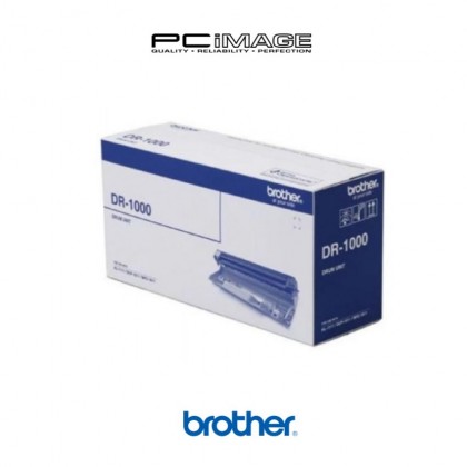 Brother DR-1000 Original Monochrome Drum Unit, Black, for HL-1110, HL-1210W, DCP-1510, DCP-1610W, MFC-1910W DR1000