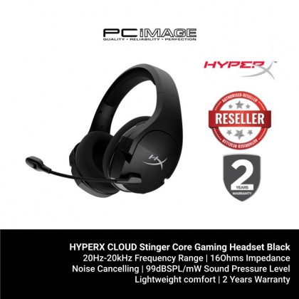 HYPERX CLOUD Stinger Core Gaming Headset Black [CONTACT US FOR STOCK STATUS]