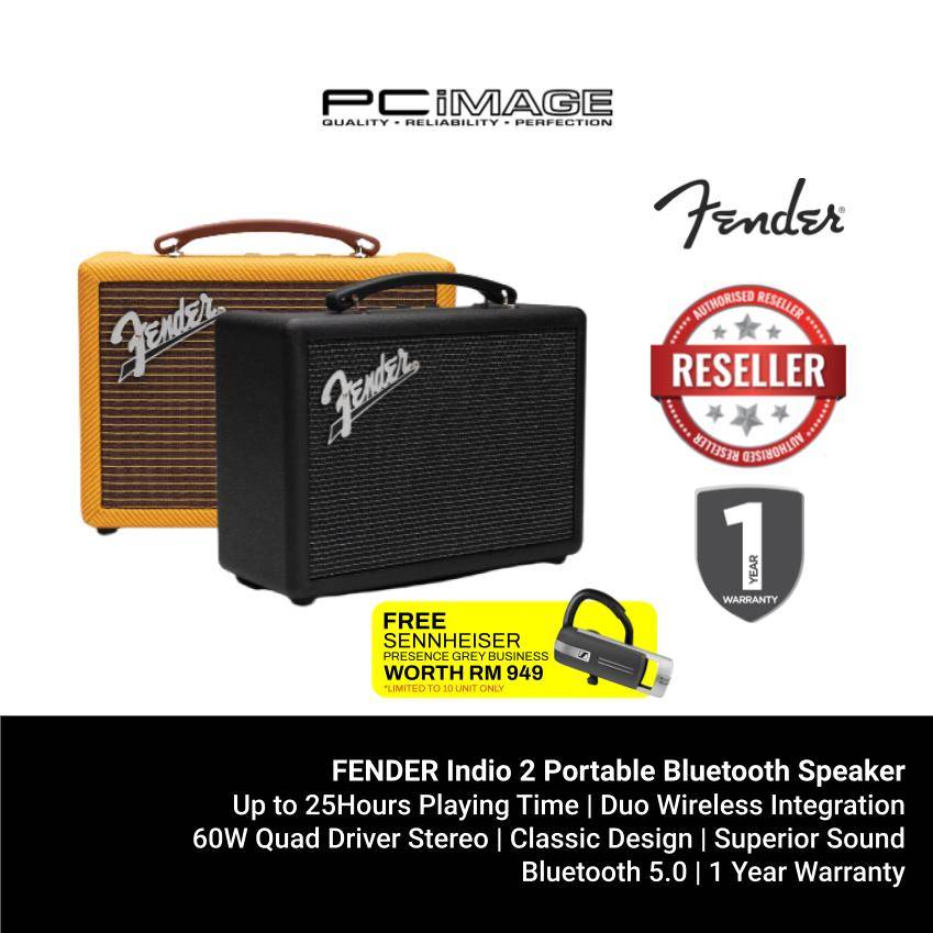 FENDER Indio 2 Portable Bluetooth Speaker | PC Image