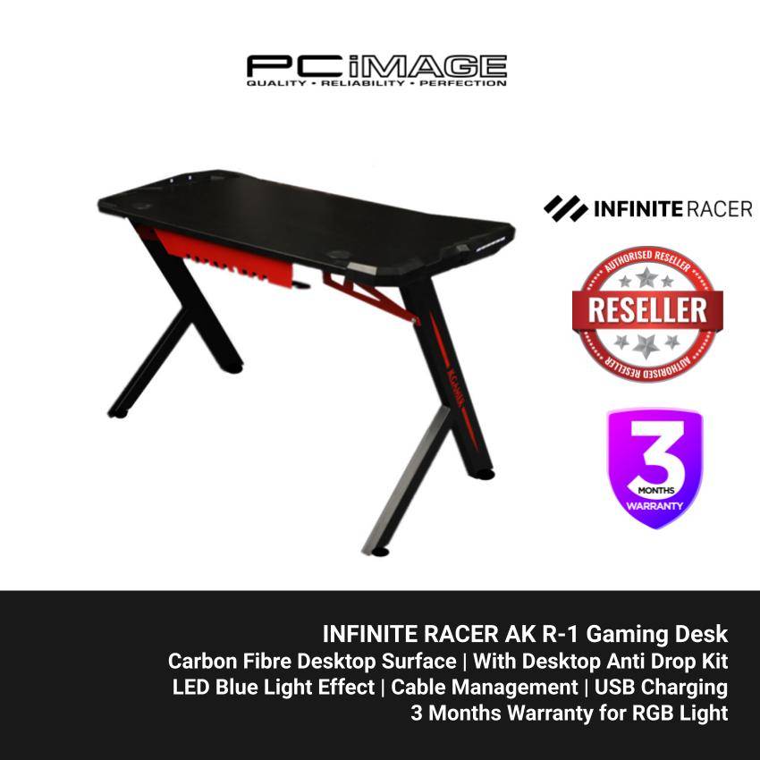 INFINITE RACER AK R1 Gaming Table 1.4M Length, 1.8CM Thickness, Blue