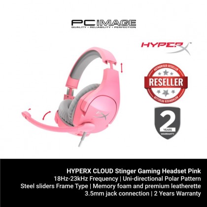HYPERX CLOUD Stinger Gaming Headset Pink