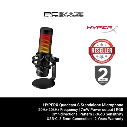 HYPERX Quadcast S Standalone Microphone