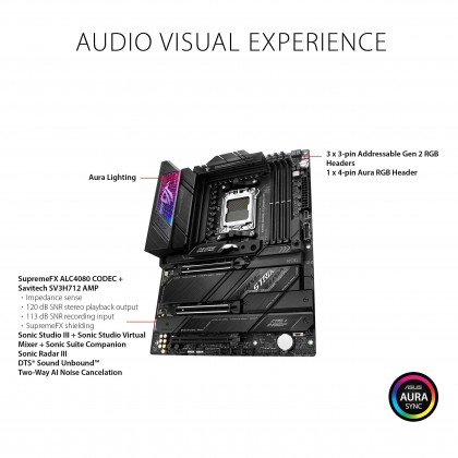 ASUS ROG Strix X670E-E Gaming WiFi AMD X670 (Ryzen AM5) ATX motherboard, DDR5 support, PCIe® 5.0, WiFi 6E ASUS ROG Strix X670E-E Gaming WiFi AMD X670 (Ryzen AM5) ATX motherboard, DDR5 support, PCIe® 5.0, WiFi 6E