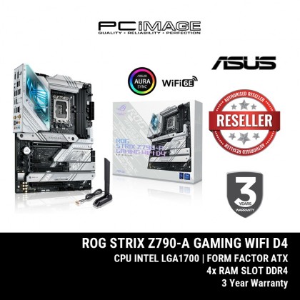 ASUS ROG STRIX Z790-A GAMING WIFI D4 GAMING SOCKET LGA1700 MOTHERBOARD [contact us for stock status before purchase]