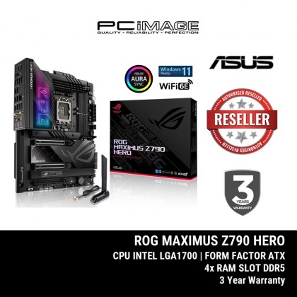 ASUS ROG MAXIMUS Z790 HERO Intel&reg;&nbsp;Z790 LGA 1700 ATX motherboard