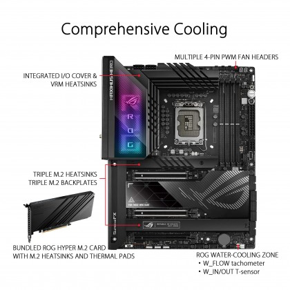 ASUS ROG MAXIMUS Z790 HERO Intel&reg;&nbsp;Z790 LGA 1700 ATX motherboard