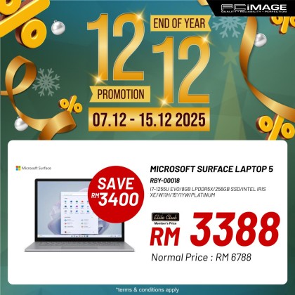 Microsoft Surface Laptop 5 15" Core i7 8GB/256GB (Platinum) RBY-00018