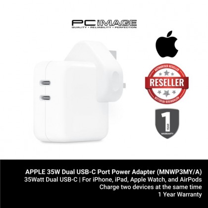 APPLE 35W Dual USB-C Port Power Adapter [CONTACT US FOR STOCK STATUS]