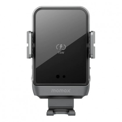 MOMAX Q.MOUNT Smart 5 Rotatable IR Wireless Charging Car Mount 15W Black