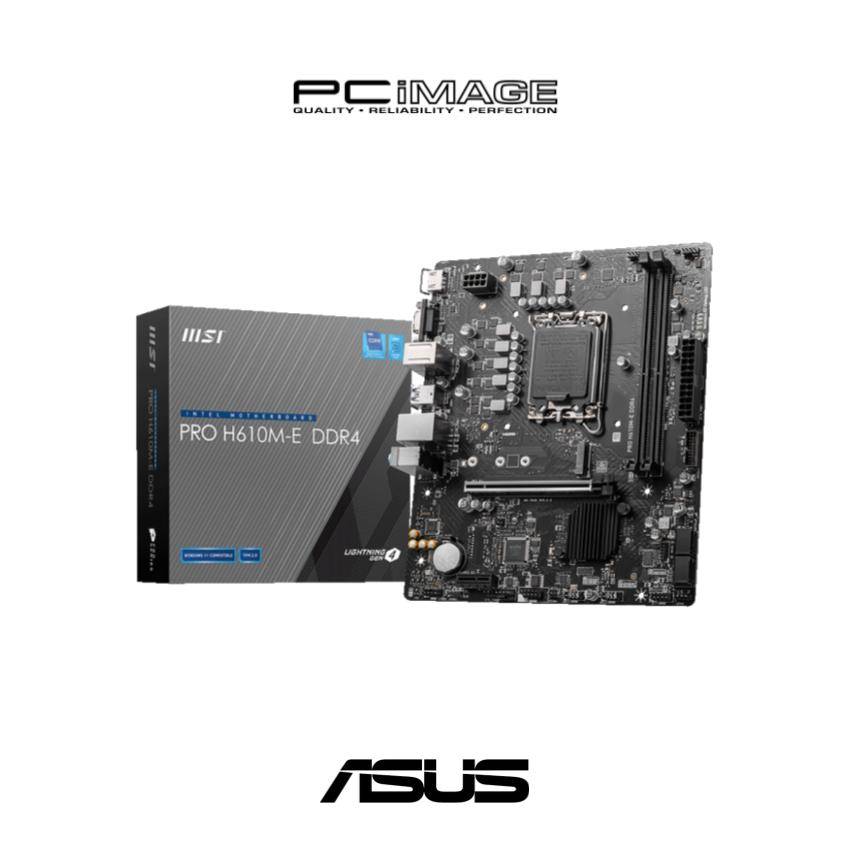 MSI Pro H610ME DDR4 LGA1700 Motherboard+Intel Core i312100 Processor