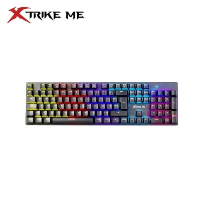 XTRIKE ME GK-915P PUDDING KEYCAPS MECHANICAL GAMING KB - 104-KEY MIX COLOR BACKLIGHT/1.5M CABLE XTRIKE ME GK-915P PUDDING KEYCAPS MECHANICAL GAMING KB - 104-KEY MIX COLOR BACKLIGHT/1.5M CABLE