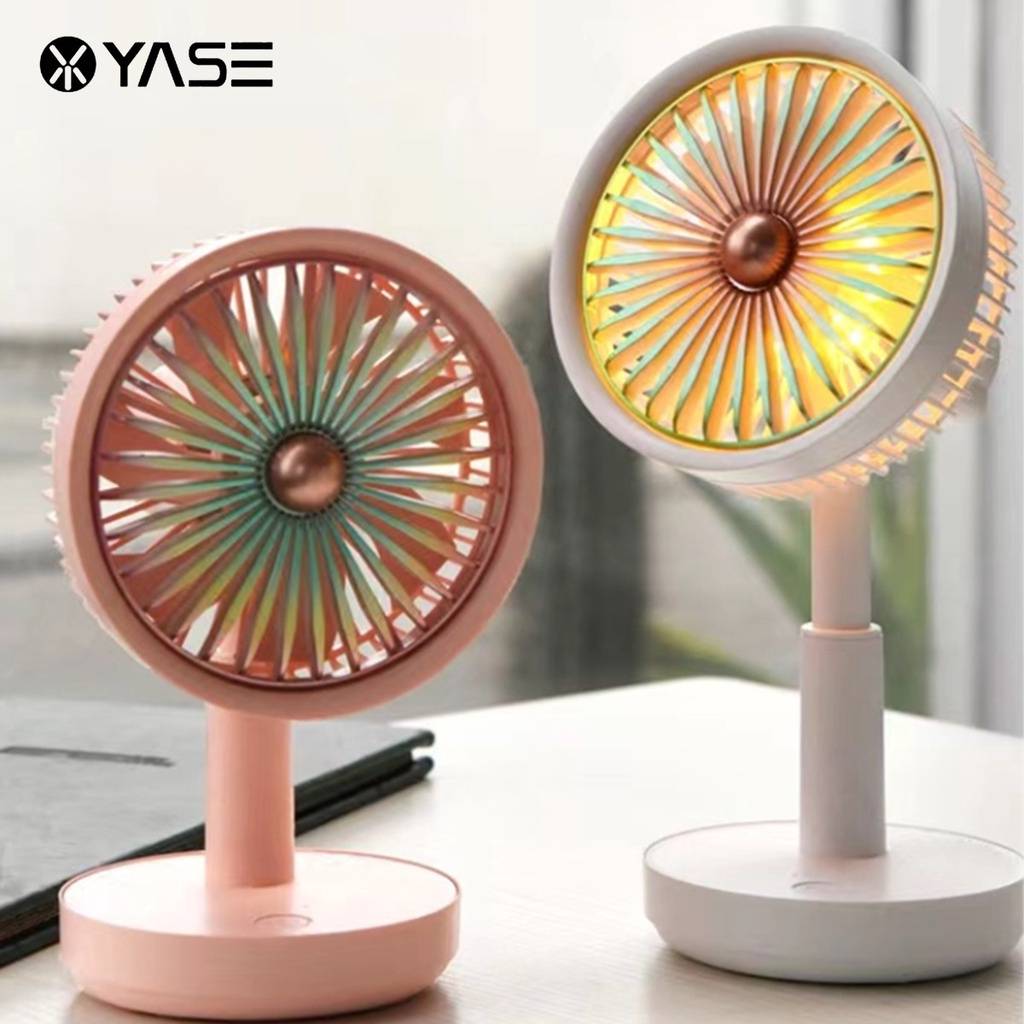 YASE YS2115B AUTO SHAKING AND ADJUSTABLE DESKTOP FAN