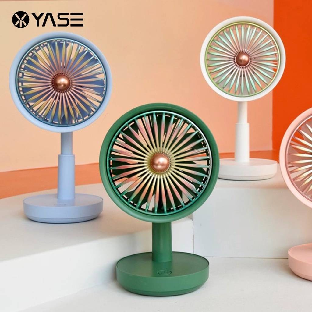 YASE YS2115B AUTO SHAKING AND ADJUSTABLE DESKTOP FAN