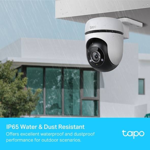 TPLink Tapo C500 Outdoor Pan/Tilt Security WiFi Camera 1080p FHD Live
