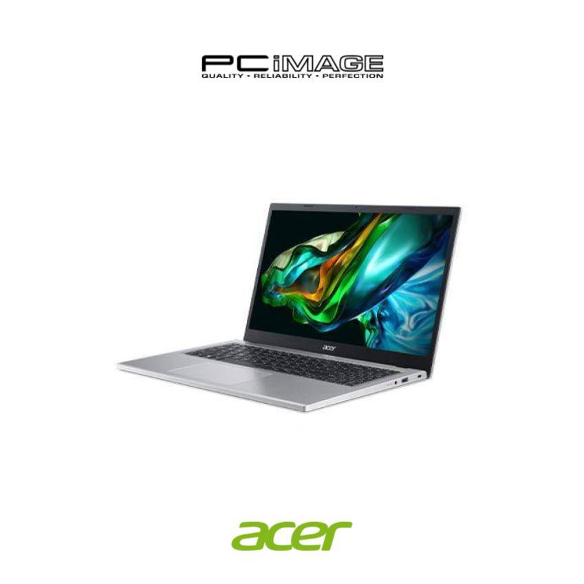 Acer aspire 3 a315 510p 33qw 15 6 laptop pure silver pc image