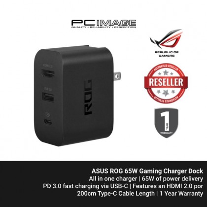 ASUS ROG 65W Gaming Charger Dock