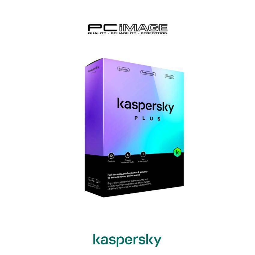 KASPERSKY Plus Anti Virus (1 Device/1 Year | 3 Devices/1 Year) License ...