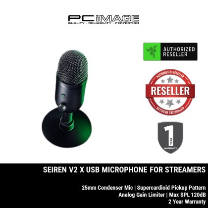 RAZER Seiren V2 X USB Microphone for Streamers