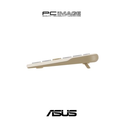 ASUS Marshmallow Keyboard KW100 (Wireless, Adjustable Kickstands, Low Noise Keystroke, Bluetooth 5.0)