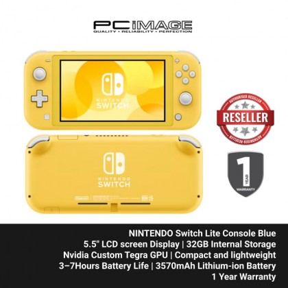Nintendo Switch Lite Console Yellow