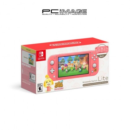 Nintendo Switch Lite Animal Crossing: New Horizons Isabelle Aloha Edition